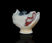 画像をギャラリービューアに読み込む, 加藤真美 フロスト釉 酒盃「丹頂」
