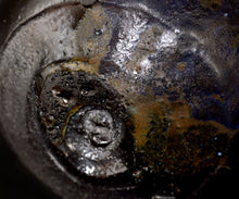 画像をギャラリービューアに読み込む, 後関裕士 蒼変黒茶盌 La nuit étoilée #28
