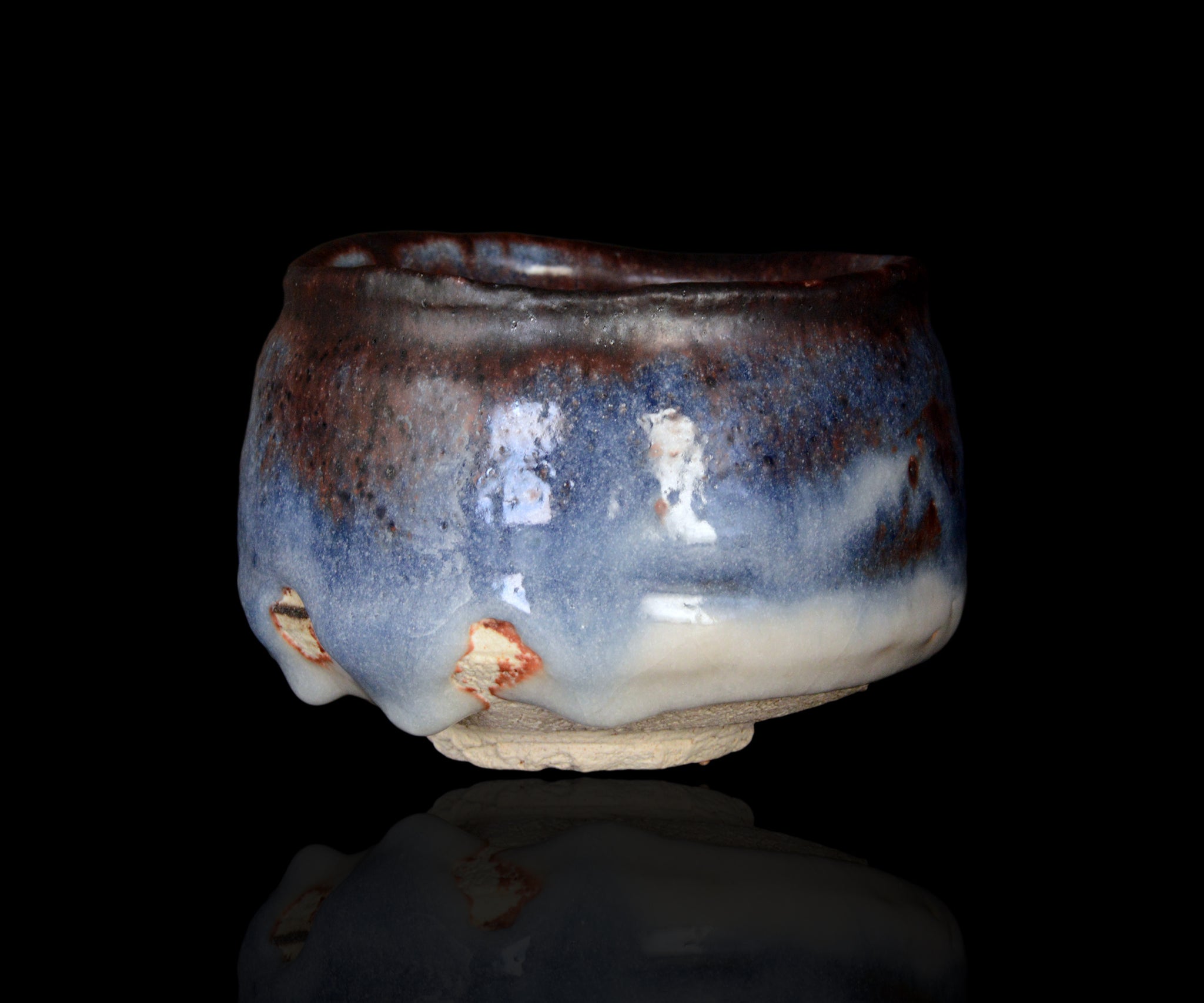 松崎幹 蒼流志埜茶盌 – 窯と土～Kama-to-tsuchi～