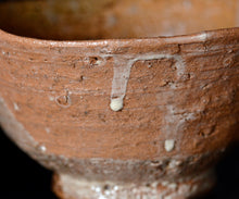 画像をギャラリービューアに読み込む, 通次廣 片身替伊羅保茶盌
