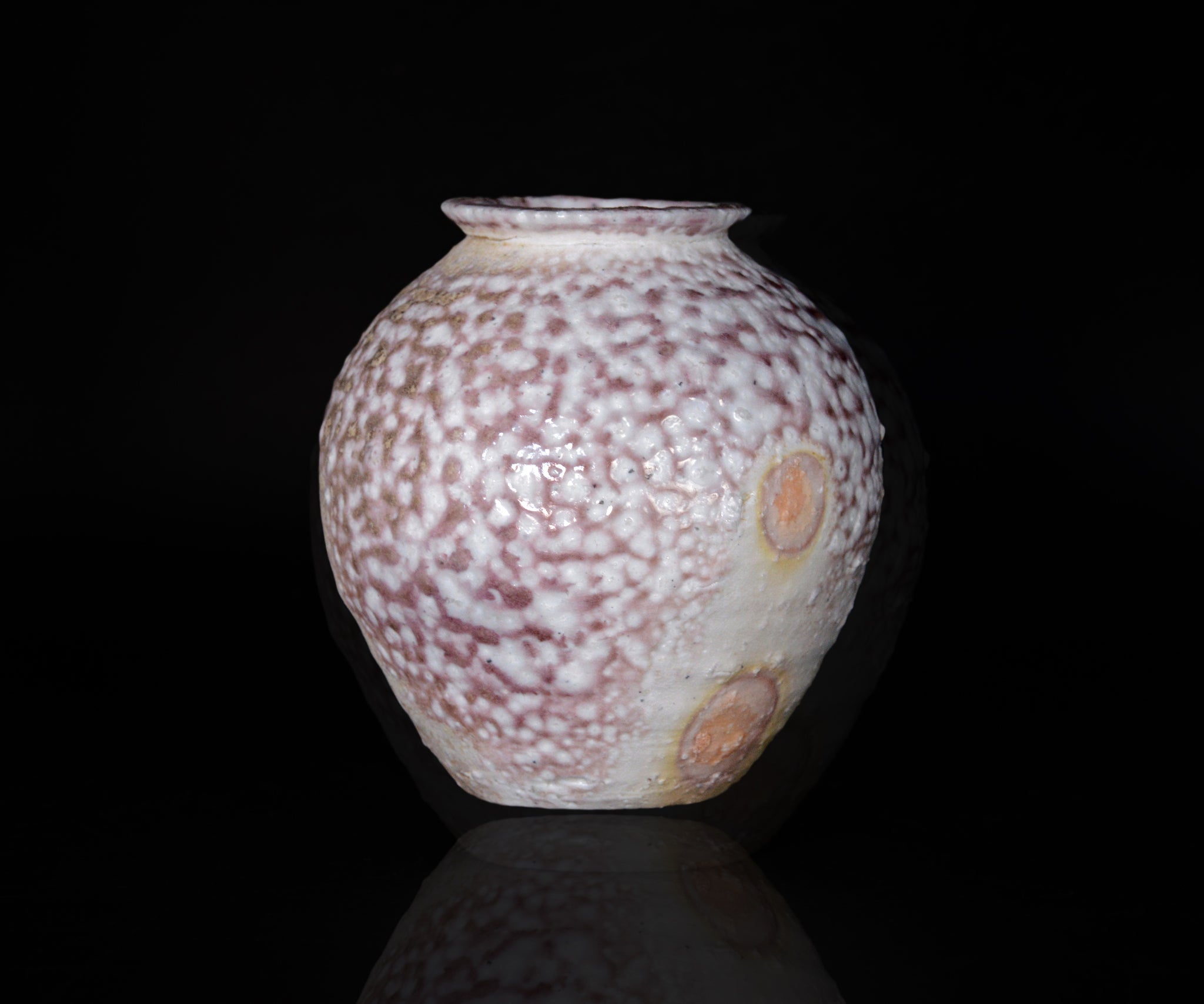 竹下鹿丸 白磁壺 – 窯と土～Kama-to-tsuchi～