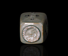 Load image into Gallery viewer, Tasuku Mitsufuji celadon inlaid square cup
