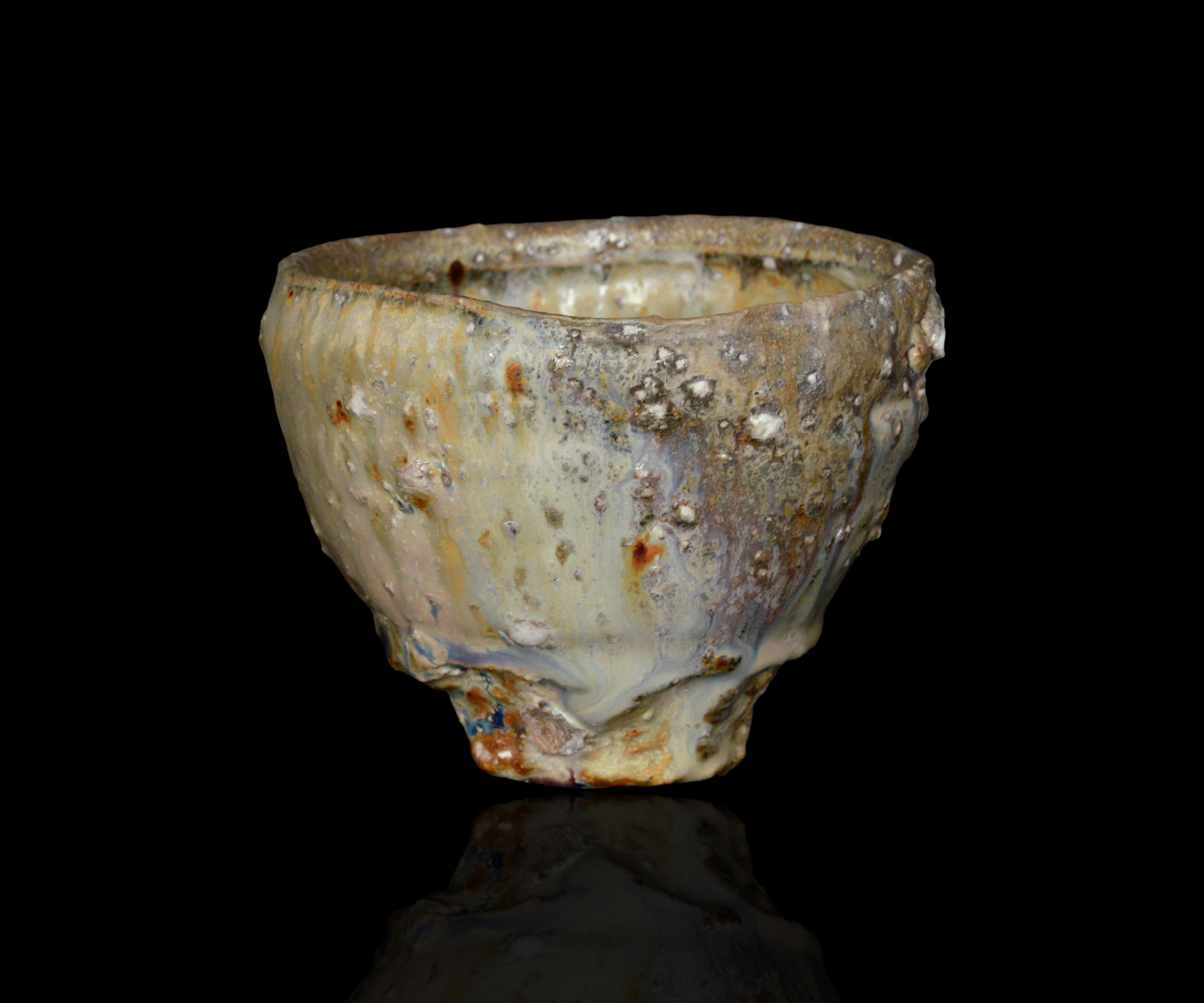 ジェフシャピロ 白釉茶盌 