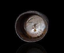 Load image into Gallery viewer, Kuro-Tamba Chawan by Masahiko Imanishi
