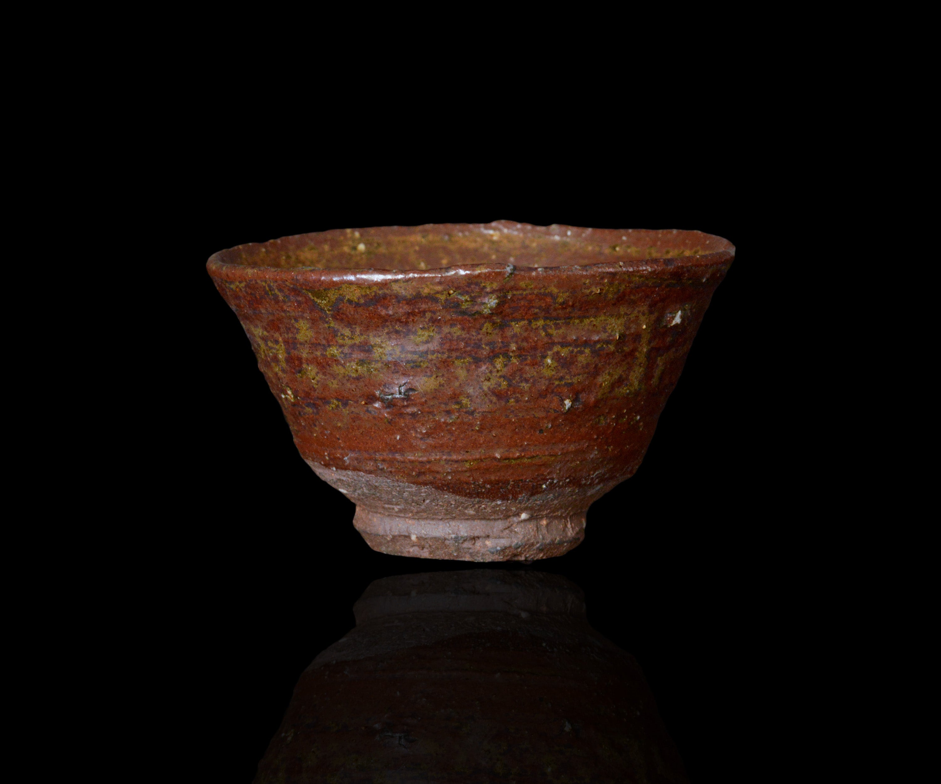 通次廣 南蛮伊羅保ぐい呑 – 窯と土～Kama-to-tsuchi～