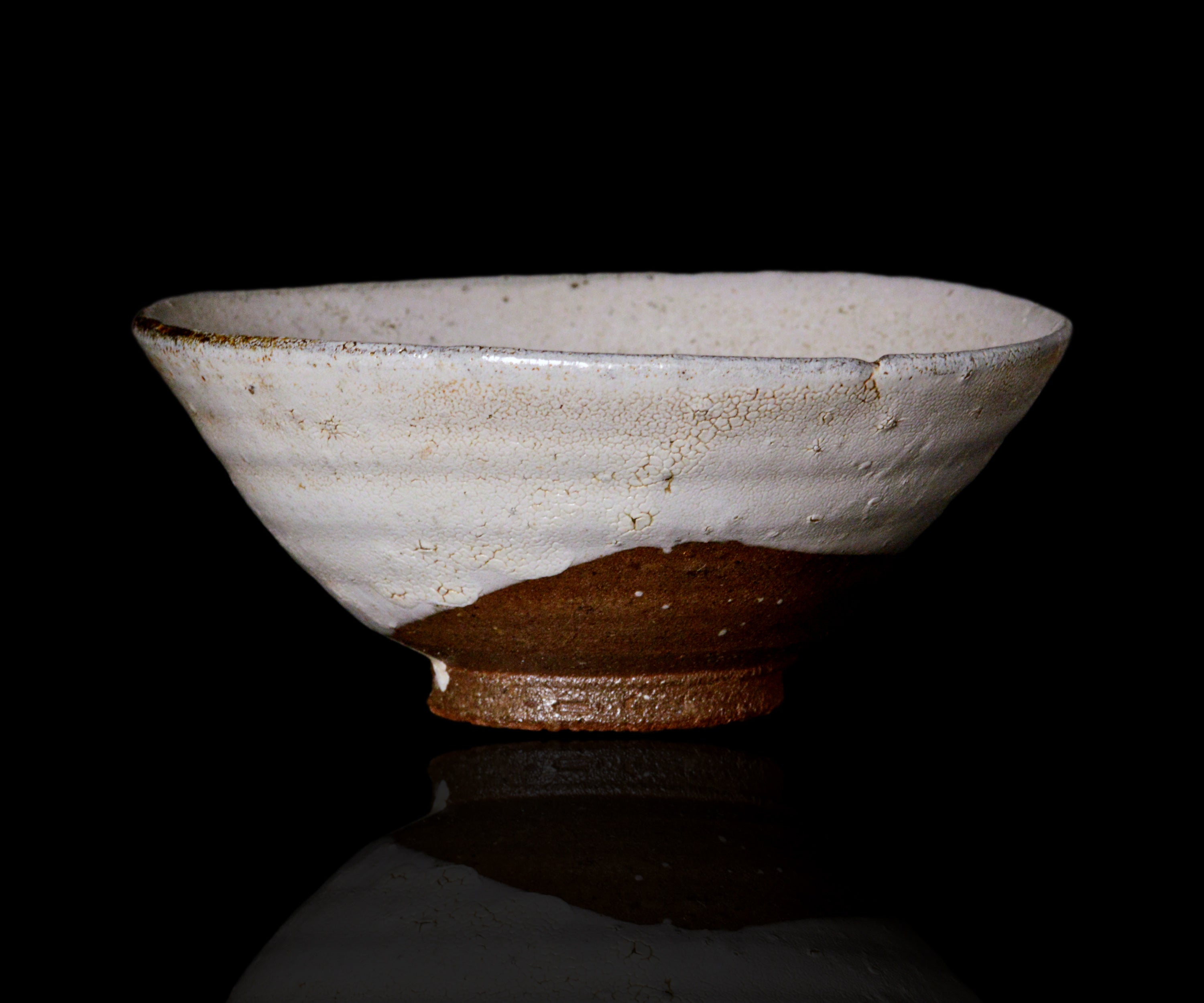 安永頼山 白唐津皮鯨茶盌 – 窯と土～Kama-to-tsuchi～