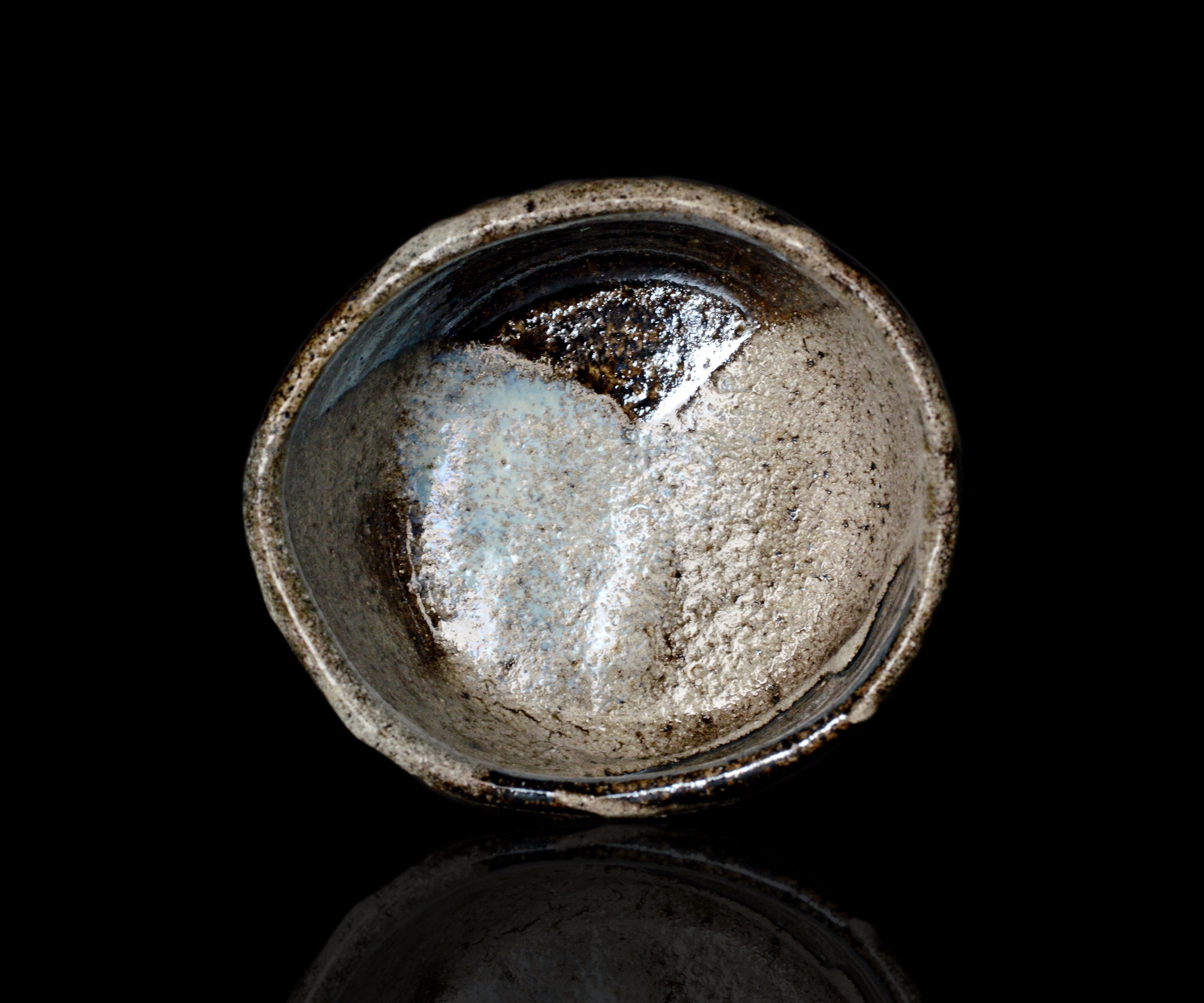 西浦武 越前掛分茶盌 – 窯と土～Kama-to-tsuchi～