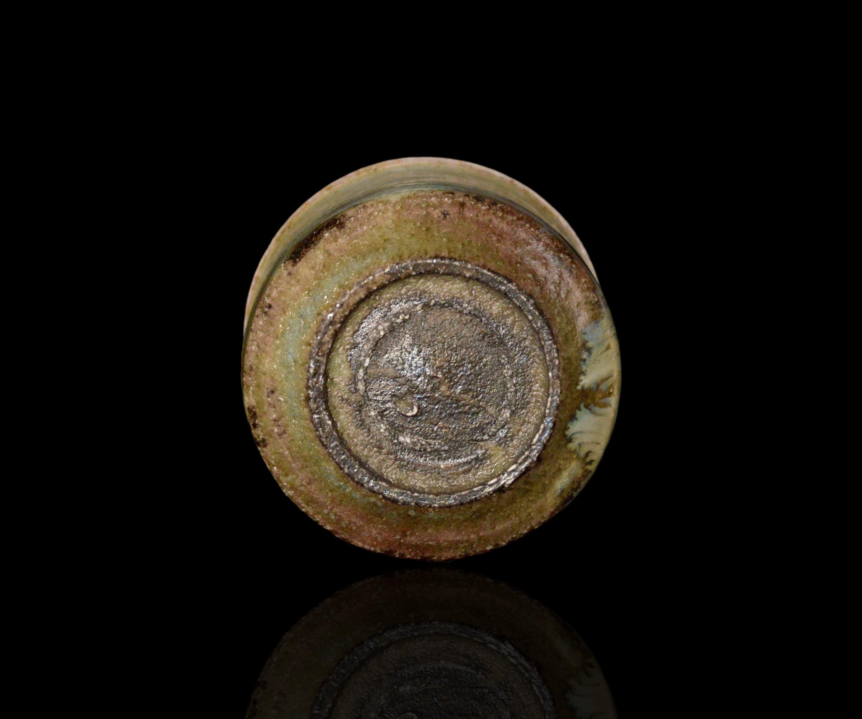 松村遷 本沼手黄瀬戸窯変ぐい呑 松村遷 本沼手黄瀬戸窯変酒盃A – 窯と土～Kama-to-tsuchi～