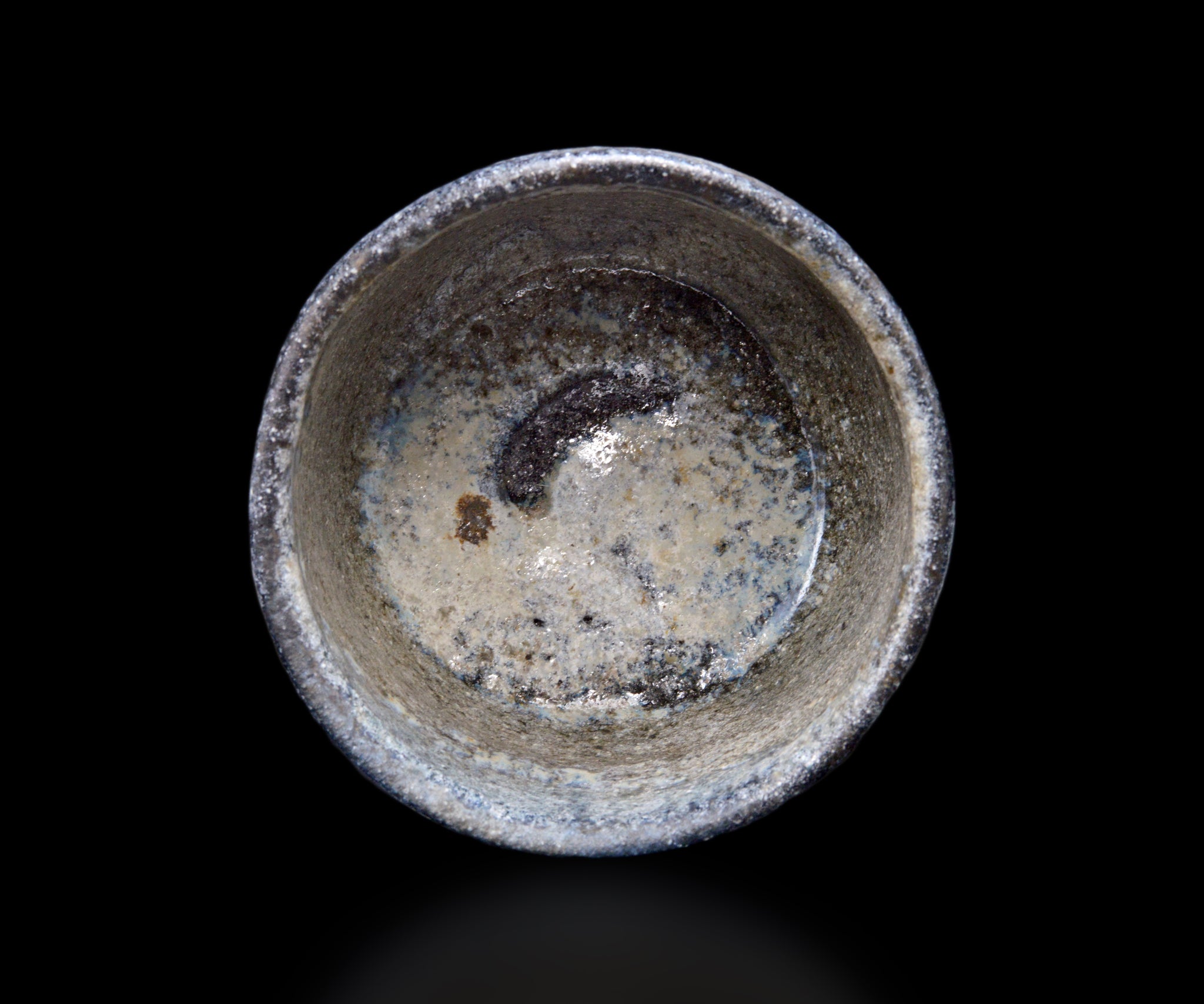 西浦武 碧砂釉茶碗 – 窯と土～Kama-to-tsuchi～