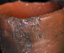 画像をギャラリービューアに読み込む, 若尾利貞 赤楽茶盌
