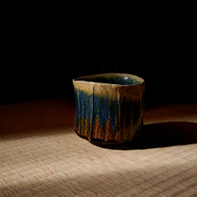 画像をギャラリービューアに読み込む, 鈴木徹 三彩茶盌
