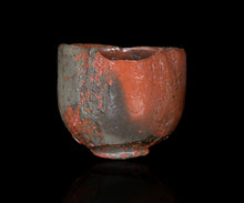 画像をギャラリービューアに読み込む, 若尾利貞 赤楽茶盌
