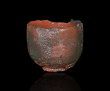 画像をギャラリービューアに読み込む, 若尾利貞 赤楽茶盌
