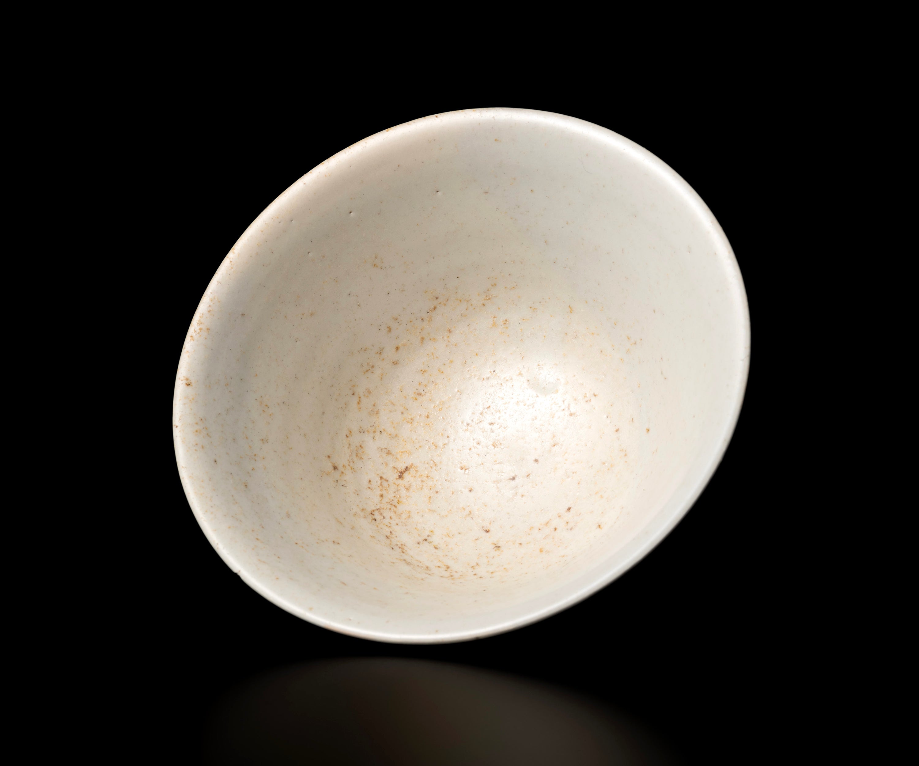 森岡由利子　白磁茶碗　抹茶碗　茶道　小田原菜の花にて購入 森岡由利子 白磁茶碗 抹茶碗 茶道 小田原菜の花にて購入 森岡