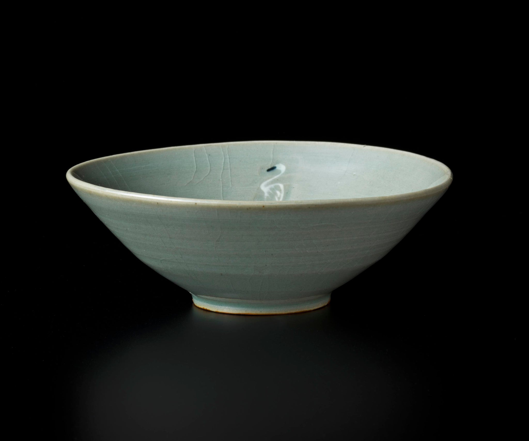 光藤佐 青磁象嵌盌 – 窯と土～Kama-to-tsuchi～