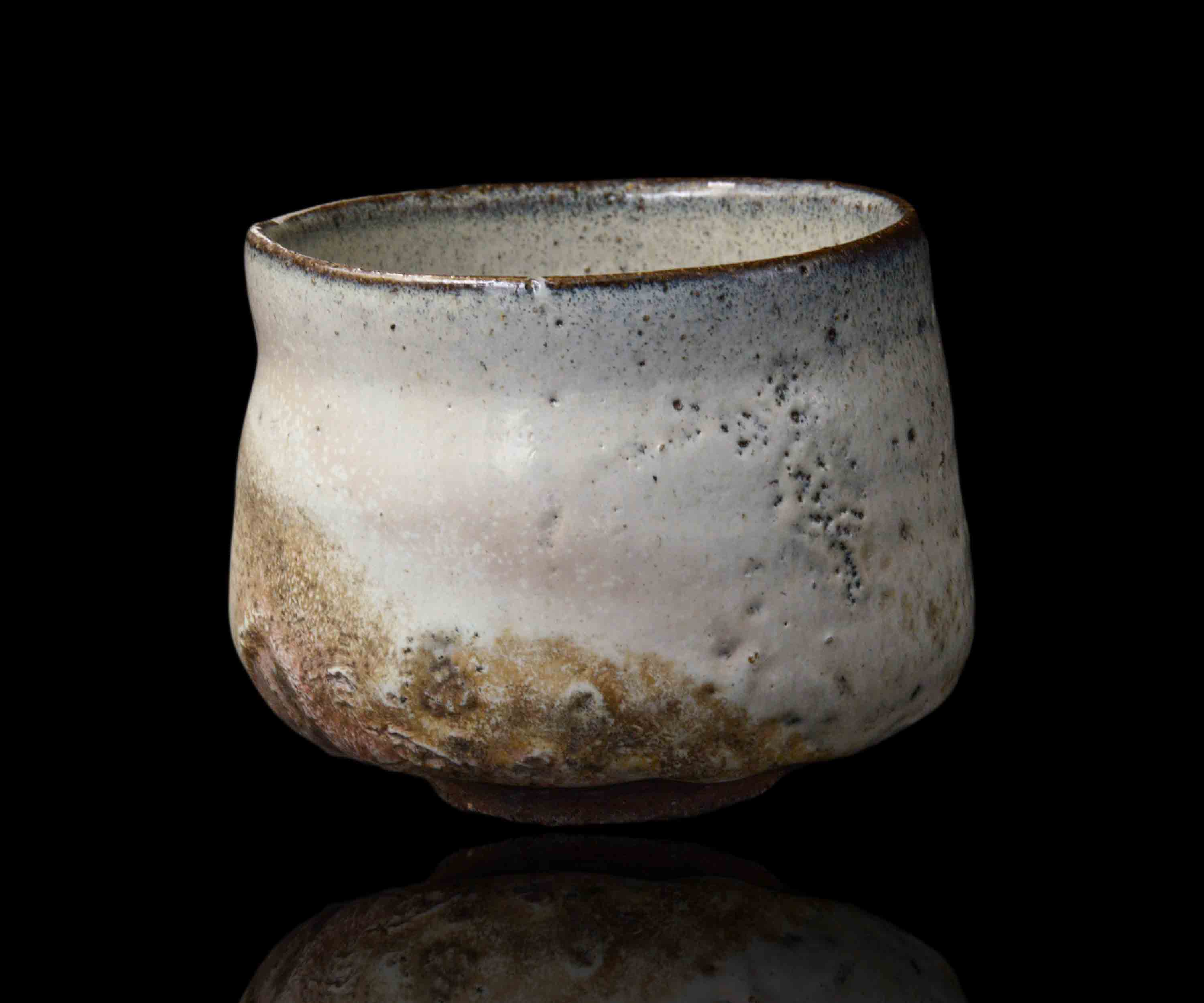 窯変班唐津茶碗 madarakaratsusmallbowl3-