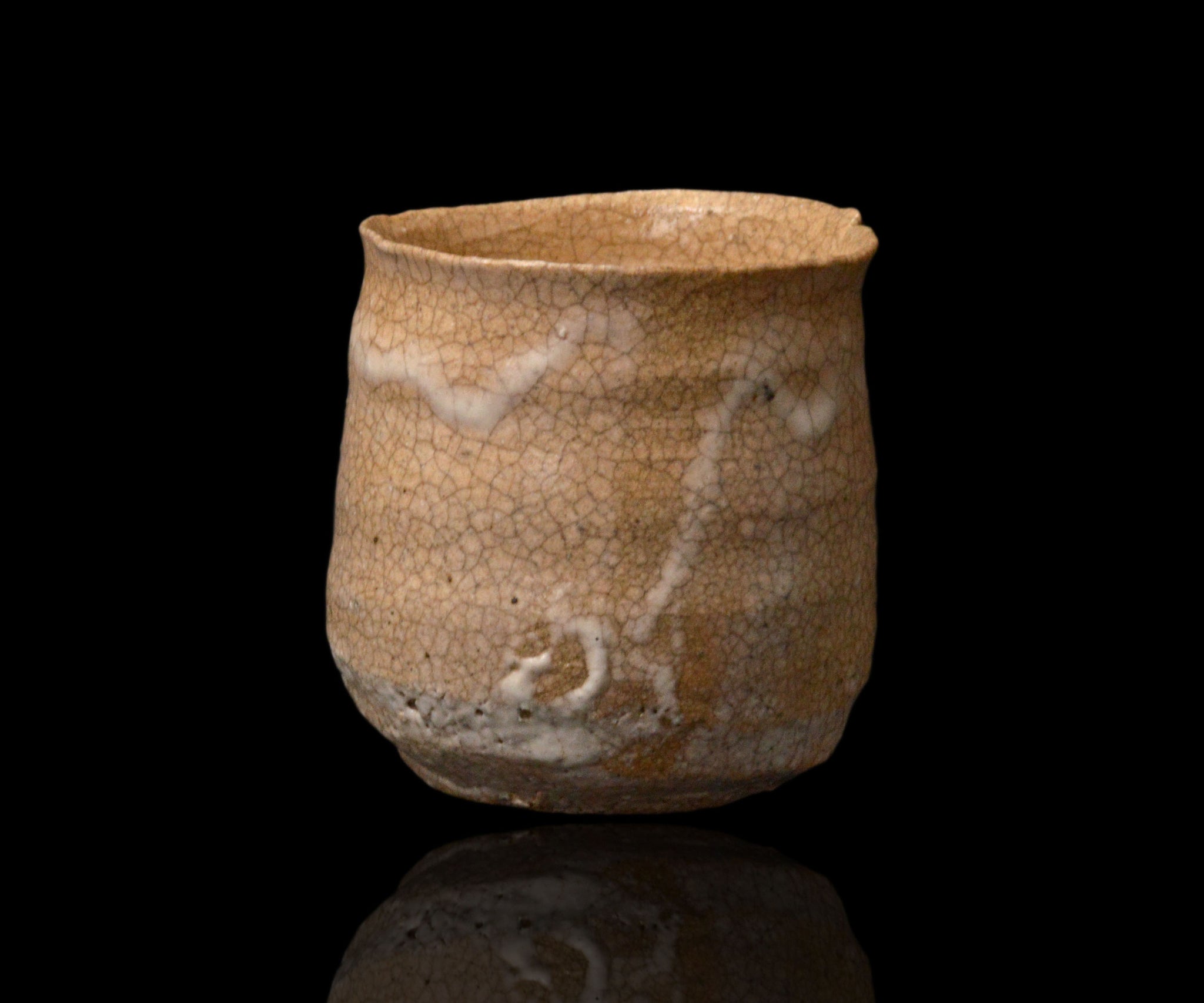 川瀬隆一郎 らく井戸ぐい呑 川瀬隆一郎 崎陽高麗 たる井戸くい乃み – 窯と土～Kama-to-tsuchi～