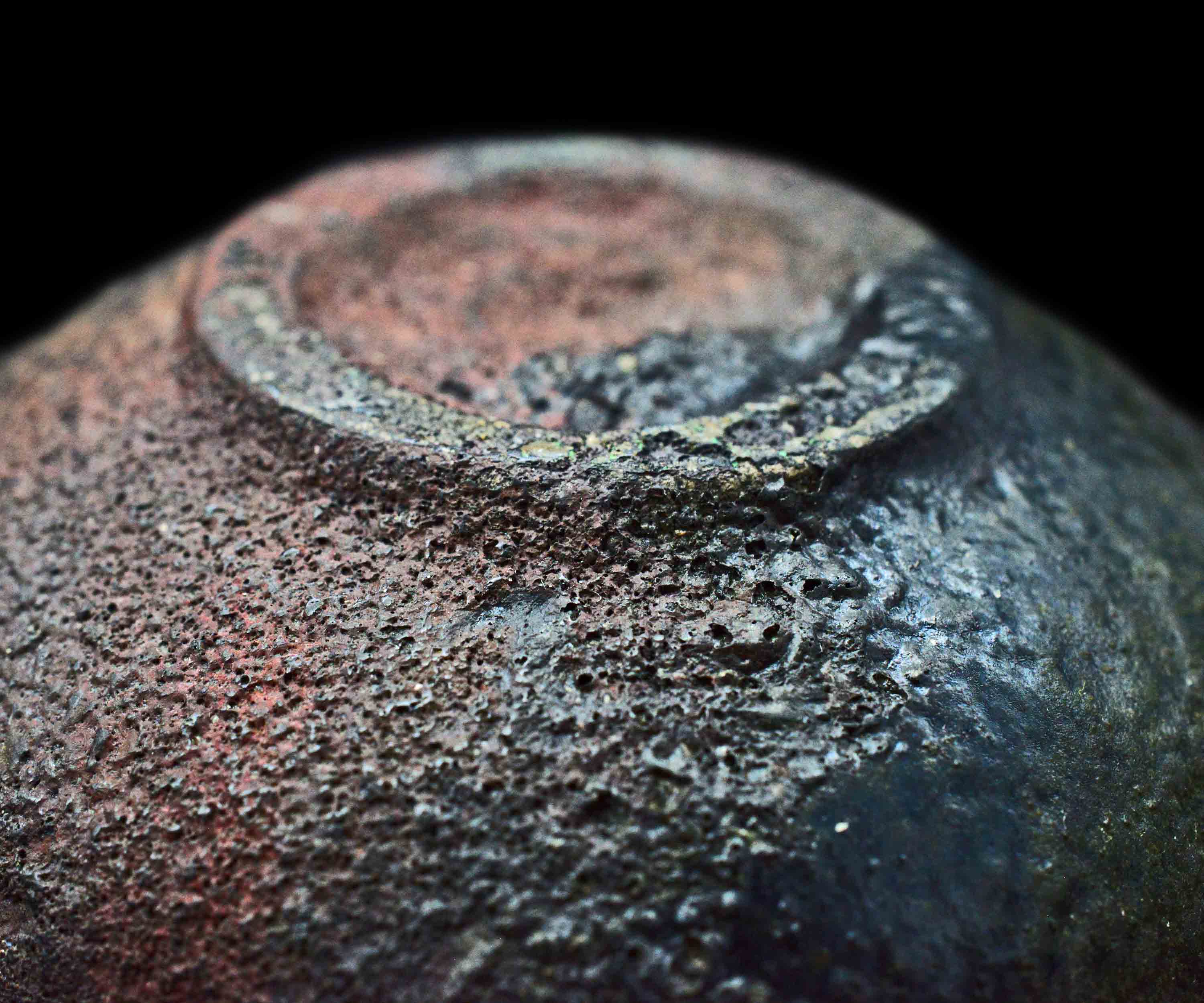 錆黒茶碗　加藤亮太郎 錆黒茶碗 加藤亮太郎 Yahoo!オークション - 加藤亮太郎 引出黒